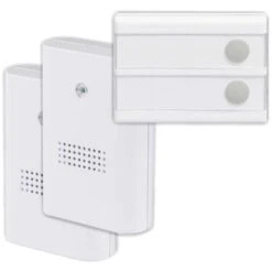 2 Familien Funkklingel Inklusive 2 Stück EMPFÄNGER HX ONE Batteriebetrieb