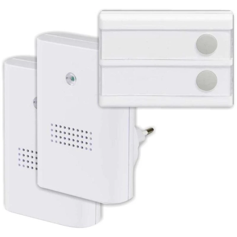 2 Familien Funkklingel Inklusive 2 Stück EMPFÄNGER HX Plugin Steckdose 3 2 Familien Funkklingel Inklusive 2 Stück EMPFÄNGER HX Plugin Steckdose