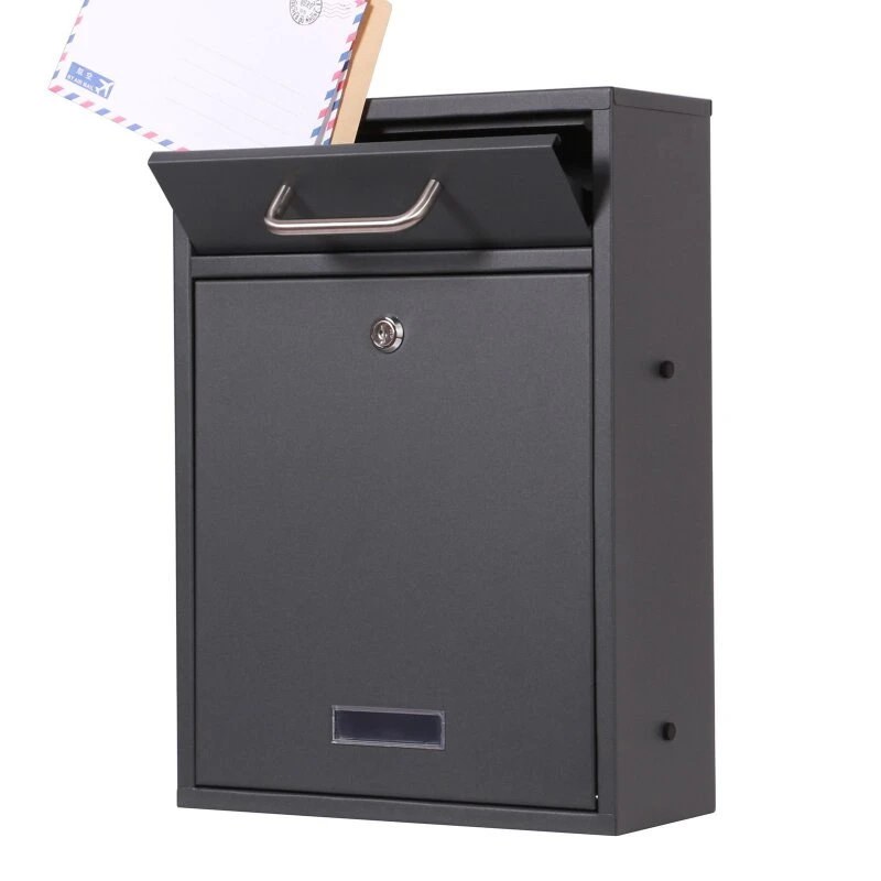 2x2 Wandbriefkasten Postkasten ANTHRAZIT 4 2x2 Wandbriefkasten Postkasten ANTHRAZIT – Bild 2