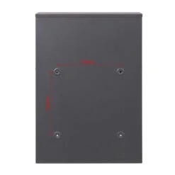 2x2 Wandbriefkasten Postkasten ANTHRAZIT 16 2x2 Wandbriefkasten Postkasten ANTHRAZIT -Hochwertiger Türklingelladen 2x2 wandbriefkasten postkasten anthrazit 27