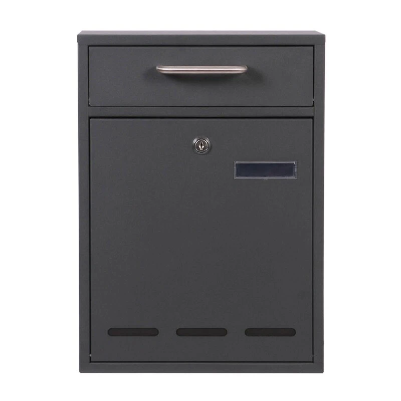 2x3 Wandbriefkasten Postkasten ANTHRAZIT 6 2x3 Wandbriefkasten Postkasten ANTHRAZIT – Bild 4