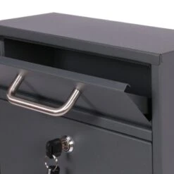 2x3 Wandbriefkasten Postkasten ANTHRAZIT 14 2x3 Wandbriefkasten Postkasten ANTHRAZIT -Hochwertiger Türklingelladen 2x3 wandbriefkasten postkasten anthrazit 15