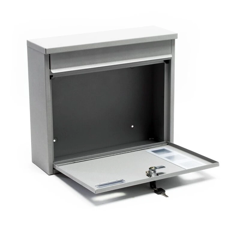 3er Briefkastenanlage Silberfarben Wandbriefkasten 7 3er Briefkastenanlage Silberfarben Wandbriefkasten – Bild 5