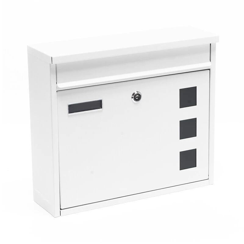 3er Wandbriefkasten Anlage Weiß RAL 9016 6 3er Wandbriefkasten Anlage Weiß RAL 9016 – Bild 4