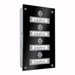 4 Parteien Funk Türklingel 145x260mm Mit UP-Kasten -Hochwertiger Türklingelladen 4 parteien funk tuerklingel 145x260mm mit up kasten5