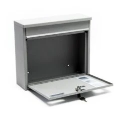 4er Briefkastenanlage Silberfarben Wandbriefkasten 16 4er Briefkastenanlage Silberfarben Wandbriefkasten -Hochwertiger Türklingelladen 4er briefkastenanlage silberfarben wandbriefkasten5