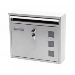 4er Briefkastenanlage Silberfarben Wandbriefkasten 17 4er Briefkastenanlage Silberfarben Wandbriefkasten -Hochwertiger Türklingelladen 4er briefkastenanlage silberfarben wandbriefkasten6