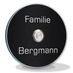 Aufputz Edelstahl Türklingel 90mm Ø Superflach Laura 9 Aufputz Edelstahl Türklingel 90mm Ø Superflach Laura -Hochwertiger Türklingelladen aufputz edelstahl tuerklingel 90mm o superflach laura3