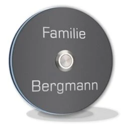 Aufputz Edelstahl Türklingel 90mm Ø Superflach Laura 10 Aufputz Edelstahl Türklingel 90mm Ø Superflach Laura -Hochwertiger Türklingelladen aufputz edelstahl tuerklingel 90mm o superflach laura4