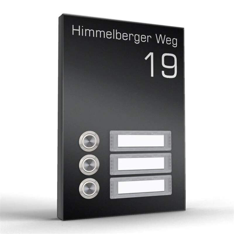 Aufputz Türklingel Dreifamilienhaus TERRA TREE In 4 Farben 5 Aufputz Türklingel Dreifamilienhaus TERRA TREE In 4 Farben – Bild 3