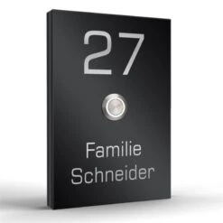 Aufputz Türklingel Edelstahl 110x160mm Martina -Hochwertiger Türklingelladen aufputz tuerklingel edelstahl 110x160mm martina3