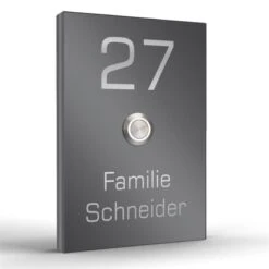 Aufputz Türklingel Edelstahl 110x160mm Martina -Hochwertiger Türklingelladen aufputz tuerklingel edelstahl 110x160mm martina4