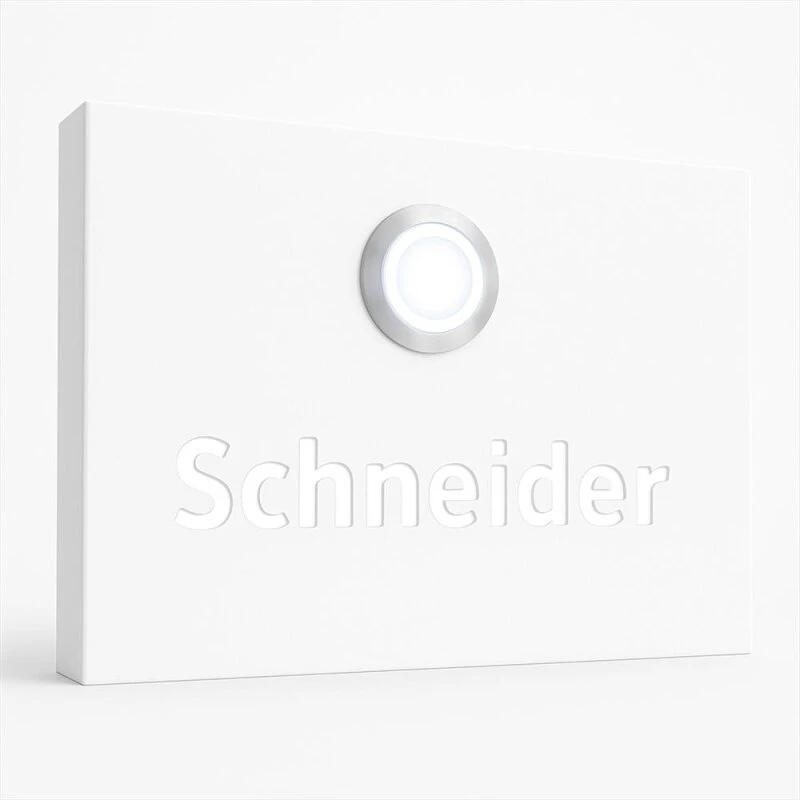 Aufputz Türklingel Edelstahl Beleuchtet 110x80mm 7 Aufputz Türklingel Edelstahl Beleuchtet 110x80mm – Bild 5