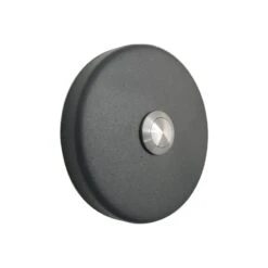 Aufputz Türklingel Rund 90mm Durchmesser RAL7016 Anthrazit Grau
