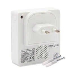 Batterieloses Funkgong Set Piezo 58 Melodien IP55 -Hochwertiger Türklingelladen batterieloses funkgong set piezo i 58 melodien ip553