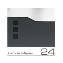 Briefkasten ANTHRAZIT Mit Beschriftung Wandbriefkasten Postkasten Alsfeld 10 Briefkasten ANTHRAZIT Mit Beschriftung Wandbriefkasten Postkasten Alsfeld -Hochwertiger Türklingelladen briefkasten anthrazit mit beschriftung wandbriefkasten postkasten alsfeld4