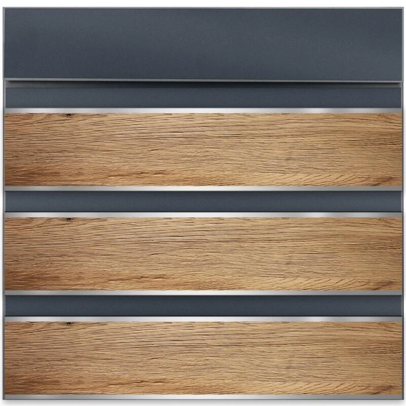 Briefkasten Anthrazit RAL 7016 Verschiedene Massivholzoptiken Mit Edelstahl 9 Briefkasten Anthrazit RAL 7016 Verschiedene Massivholzoptiken Mit Edelstahl – Bild 7