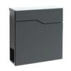 Briefkasten ANTHRAZIT Wandbriefkasten Postkasten Bocholt -Hochwertiger Türklingelladen briefkasten anthrazit wandbriefkasten postkasten bocholt