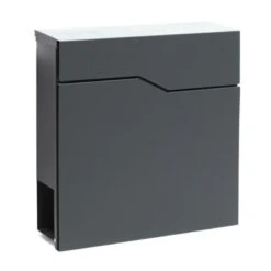 Briefkasten ANTHRAZIT Wandbriefkasten Postkasten Bocholt