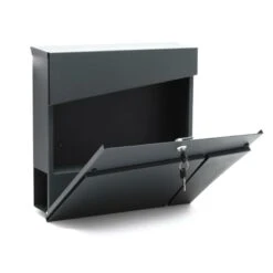 Briefkasten ANTHRAZIT Wandbriefkasten Zeitungsfach Postkasten Düren 11 Briefkasten ANTHRAZIT Wandbriefkasten Zeitungsfach Postkasten Düren -Hochwertiger Türklingelladen briefkasten anthrazit wandbriefkasten zeitungsfach postkasten dueren3