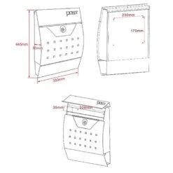 Briefkasten Design ANTHRAZIT Wandbriefkasten Postkasten Frankfurt 17 Briefkasten Design ANTHRAZIT Wandbriefkasten Postkasten Frankfurt -Hochwertiger Türklingelladen briefkasten design anthrazit wandbriefkasten postkasten frankfurt8