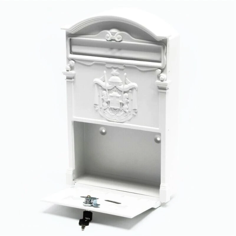 Briefkasten Design WEIß Antik Hanau 4 Briefkasten Design WEIß Antik Hanau – Bild 2