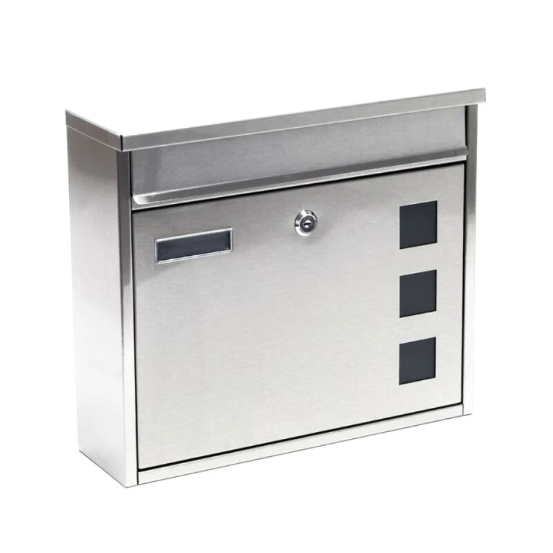 Briefkasten Edelstahl Mit Schutzlack Lackiert Dallas 3 Briefkasten Edelstahl Mit Schutzlack Lackiert Dallas