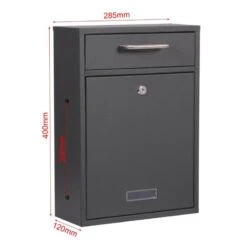 Briefkasten Edelstahl Wandbriefkasten Anthrazit Max 15 Briefkasten Edelstahl Wandbriefkasten Anthrazit Max -Hochwertiger Türklingelladen briefkasten edelstahl wandbriefkasten anthrazit max4