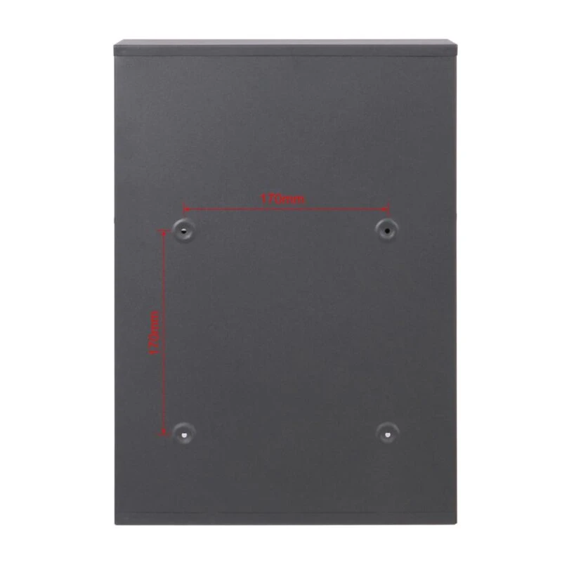 Briefkasten Edelstahl Wandbriefkasten Anthrazit Max 10 Briefkasten Edelstahl Wandbriefkasten Anthrazit Max – Bild 8