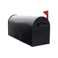Briefkasten Mailbox Postkasten Postbox Mail Box Schwarz