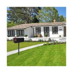 Briefkasten Mailbox Postkasten Postbox Mail Box Schwarz -Hochwertiger Türklingelladen briefkasten mailbox postkasten postbox mail box schwarz4