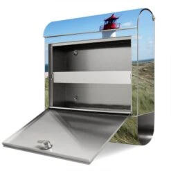 Briefkasten Mailbox Wandbriefkasten Edelstahl Leuchtturm 11 Briefkasten Mailbox Wandbriefkasten Edelstahl Leuchtturm -Hochwertiger Türklingelladen briefkasten mailbox wandbriefkasten edelstahl leuchtturm4