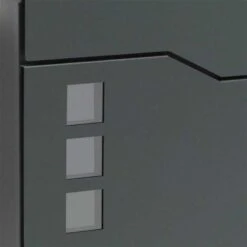 Briefkasten Mit Standfuß ANTHRAZIT Mit Beschriftung Posen 11 Briefkasten Mit Standfuß ANTHRAZIT Mit Beschriftung Posen -Hochwertiger Türklingelladen briefkasten mit standfuss anthrazit mit beschriftung posen4