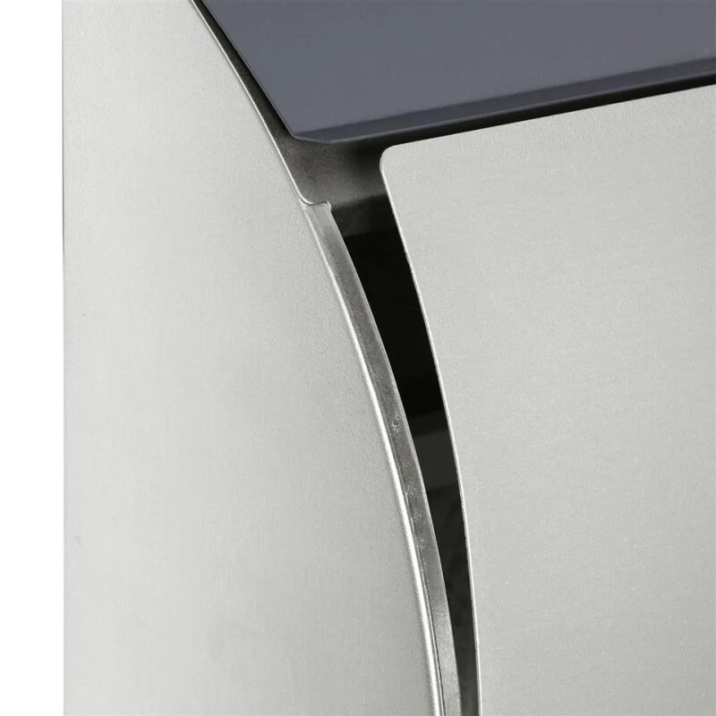 Briefkasten Mit Zeitungsrolle Wandbriefkasten Silberfarben Postbox Bay 7 Briefkasten Mit Zeitungsrolle Wandbriefkasten Silberfarben Postbox Bay – Bild 5