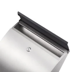 Briefkasten Mit Zeitungsrolle Wandbriefkasten Silberfarben Postbox Bay 15 Briefkasten Mit Zeitungsrolle Wandbriefkasten Silberfarben Postbox Bay -Hochwertiger Türklingelladen briefkasten mit zeitungsrolle wandbriefkasten silberfarben postbox bay6