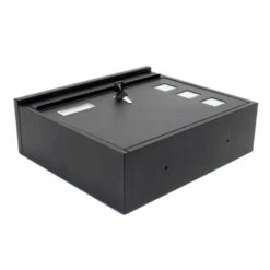 Briefkasten SCHWARZ Wandbriefkasten Postkasten Hamburg -Hochwertiger Türklingelladen briefkasten schwarz wandbriefkasten postkasten hamburg3