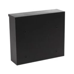 Briefkasten SCHWARZ Wandbriefkasten Postkasten Hamburg -Hochwertiger Türklingelladen briefkasten schwarz wandbriefkasten postkasten hamburg4