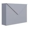 Briefkasten Wandbriefkasten Blitz Grau Metallic RAL 9007 1 Briefkasten Wandbriefkasten Blitz Grau Metallic RAL 9007 -Hochwertiger Türklingelladen briefkasten wandbriefkasten blitz grau metallic ral 9007