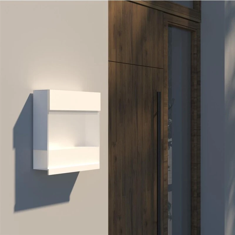 Briefkasten Wandbriefkasten Elegance Pro White Weiß RAL 9016 Mit Weißer Acrylplatte 4 Briefkasten Wandbriefkasten Elegance Pro White Weiß RAL 9016 Mit Weißer Acrylplatte – Bild 2