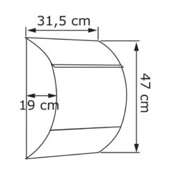 Briefkasten Wandbriefkasten Round Weiß RAL 9016 Mit Edelstahlklappe 10 Briefkasten Wandbriefkasten Round Weiß RAL 9016 Mit Edelstahlklappe -Hochwertiger Türklingelladen briefkasten wandbriefkasten round weiss ral 9016 mit edelstahlklappe4