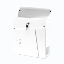 Briefkasten WEIß Wandbriefkasten Zeitungsfach Postkasten Rosenheim 10 Briefkasten WEIß Wandbriefkasten Zeitungsfach Postkasten Rosenheim -Hochwertiger Türklingelladen briefkasten weiss wandbriefkasten zeitungsfach postkasten rosenheim2