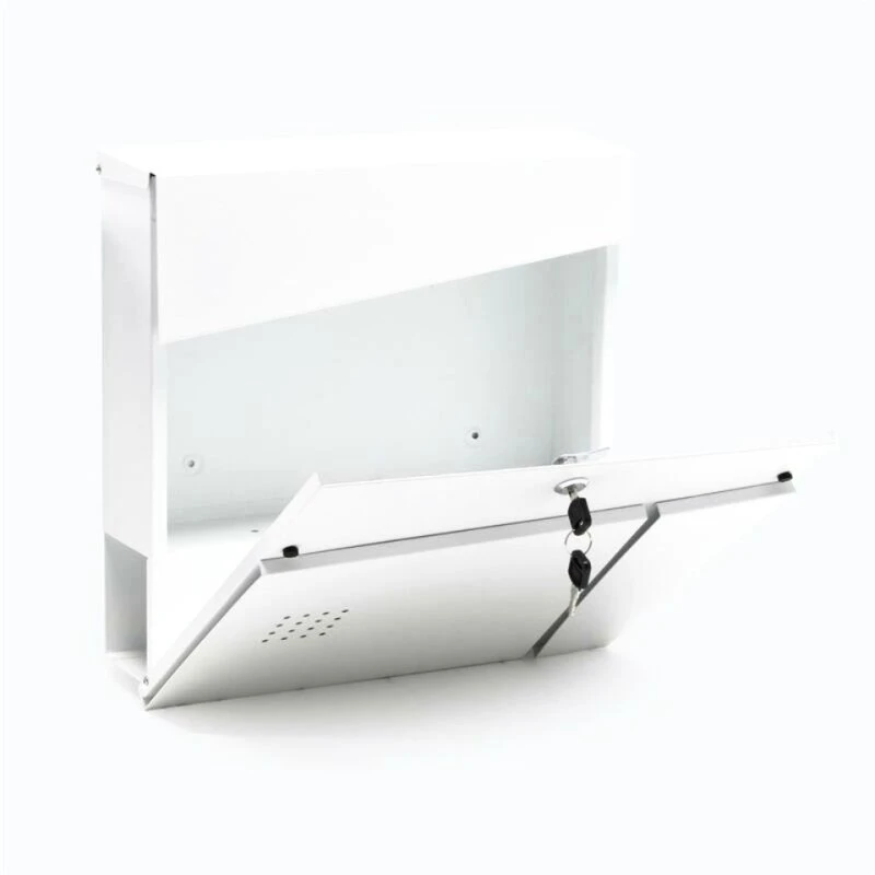 Briefkasten WEIß Wandbriefkasten Zeitungsfach Postkasten Rosenheim 5 Briefkasten WEIß Wandbriefkasten Zeitungsfach Postkasten Rosenheim – Bild 3