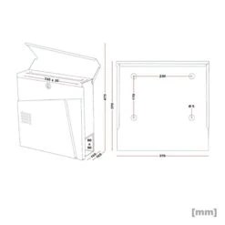 Briefkasten WEIß Wandbriefkasten Zeitungsfach Postkasten Rosenheim 15 Briefkasten WEIß Wandbriefkasten Zeitungsfach Postkasten Rosenheim -Hochwertiger Türklingelladen briefkasten weiss wandbriefkasten zeitungsfach postkasten rosenheim7