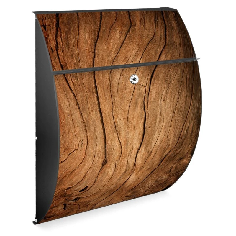 Burg-Wächter Briefkasten Postkasten Wandbriefkasten Anthrazit Trockenes Holz 3 Burg-Wächter Briefkasten Postkasten Wandbriefkasten Anthrazit Trockenes Holz