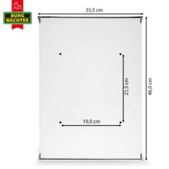 Burg-Wächter Briefkasten Postkasten Wandbriefkasten Weiß Trockenes Holz -Hochwertiger Türklingelladen burg waechter briefkasten postkasten wandbriefkasten weiss trockenes holz4