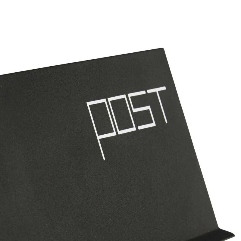 Design Briefkasten Postkasten Mailbox Mit Zeitungsfach Schwarz-Grün 5 Design Briefkasten Postkasten Mailbox Mit Zeitungsfach Schwarz-Grün – Bild 3