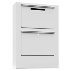 Design Paketkasten Postbox Paketbox Weiß RAL 9016