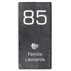 Design Türklingel Schiefer 135x280mm BIGSIZE