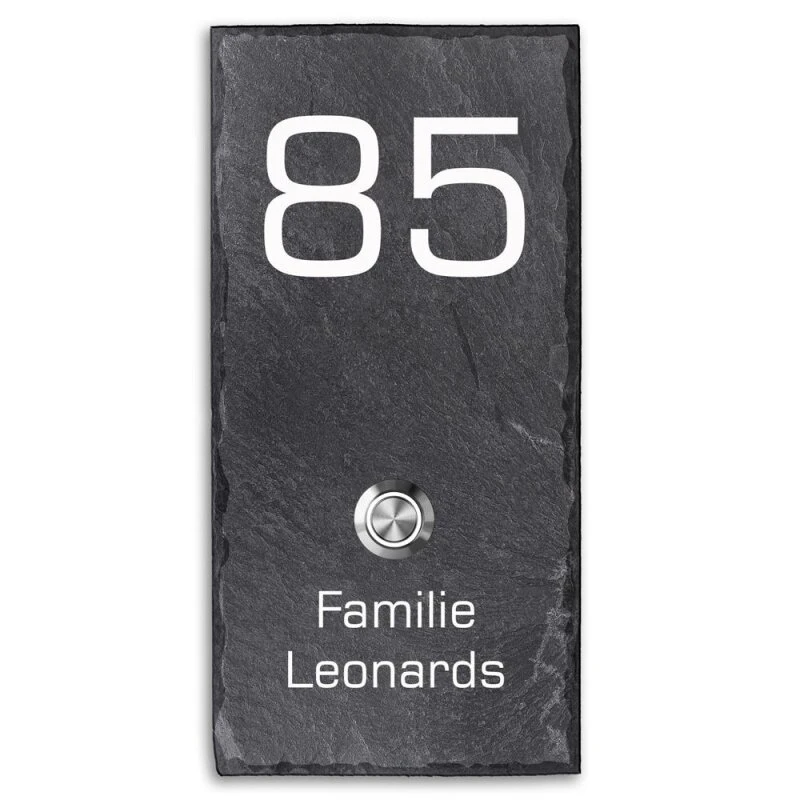 Design Türklingel Schiefer 135x280mm BIGSIZE 3 Design Türklingel Schiefer 135x280mm BIGSIZE