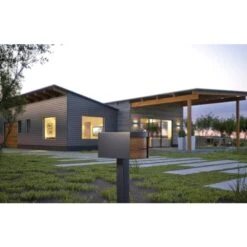 Doppel Briefkasten Standbriefkasten Square Weiß RAL 9016 -Hochwertiger Türklingelladen doppel briefkasten standbriefkasten square weiss ral 901610